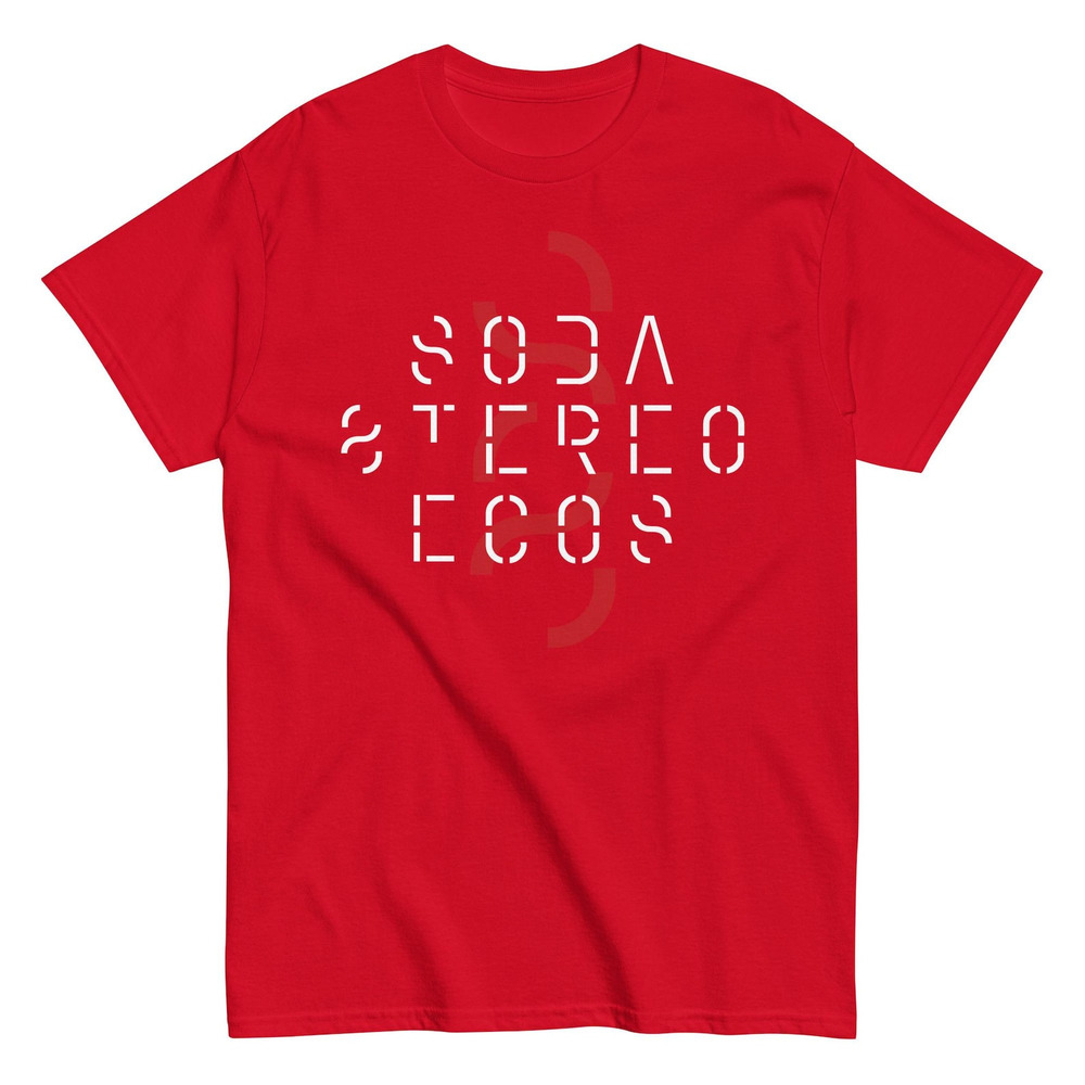 Soda Stereo Tee Red